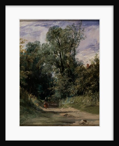 A Wooded Lane by Richard Parkes Bonington