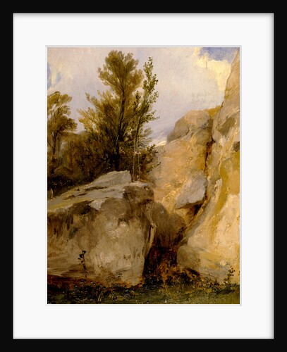 In the Forest of Fontainebleau by Richard Parkes Bonington