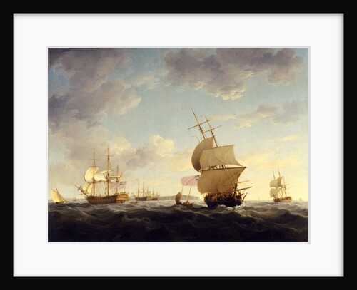 Shipping in the English Channel by Charles Brooking
