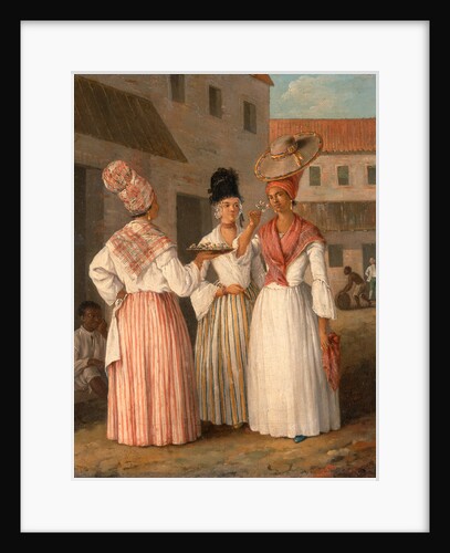 A West Indian Flower Girl and Two other Free Women of Color by Agostino Brunias