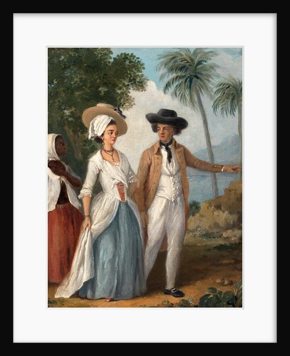 Planter and his Wife, with a Servant Planter and his wife, attended by a servant by Agostino Brunias