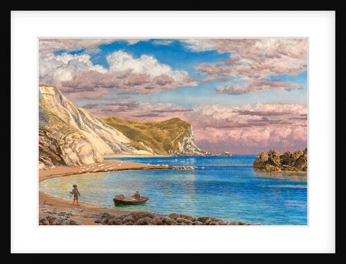 Man of War Rocks, Coast of Dorset Distant Thunder by John Brett