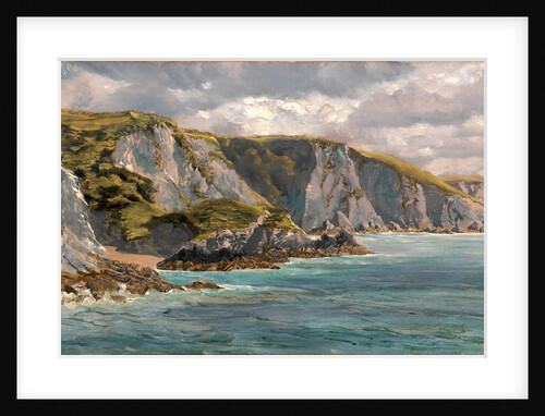 On the Welsh Coast Seascape by John Brett