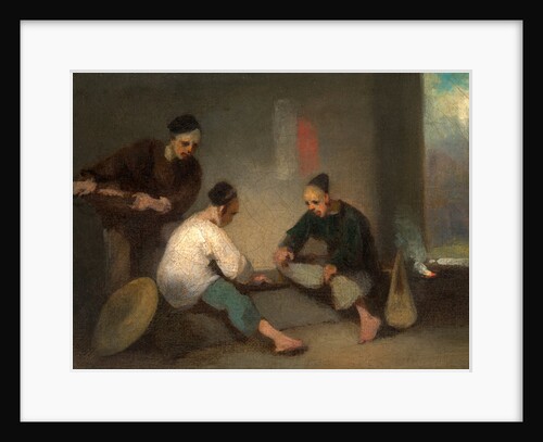 Chinese Gamblers by George Chinnery
