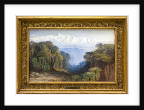 Kinchinjunga by Edward Lear