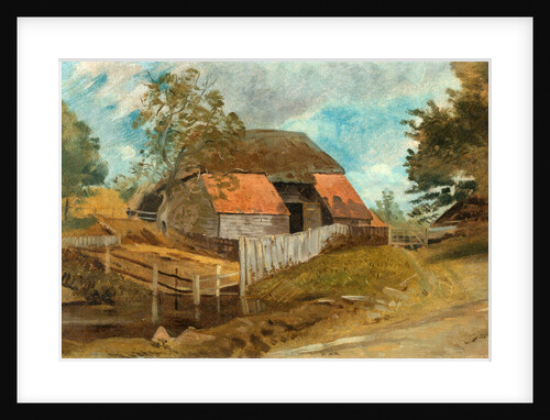 Old Barn by Lionel Constable