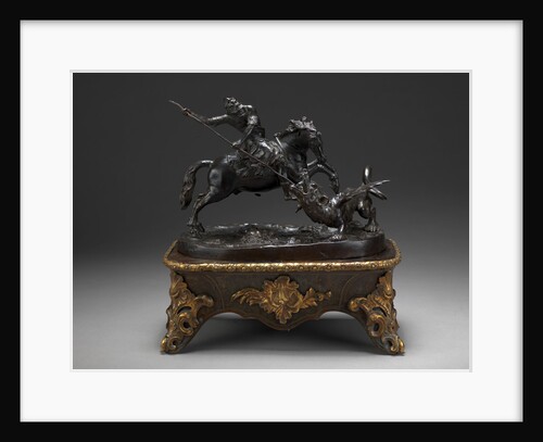 Sculpture, St. George and the Dragon, Francesco Fanelli by Francesco Fanelli