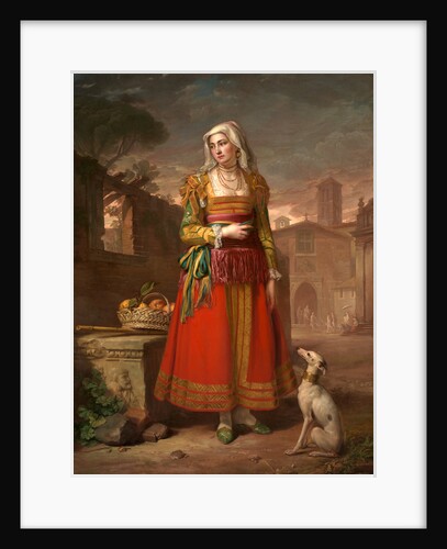 A Whole Length of a Lady of Petrella, in the Kingdom of Naples by George James