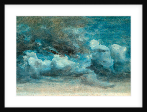 Cloud Study Cumulus Clouds by Lionel Constable