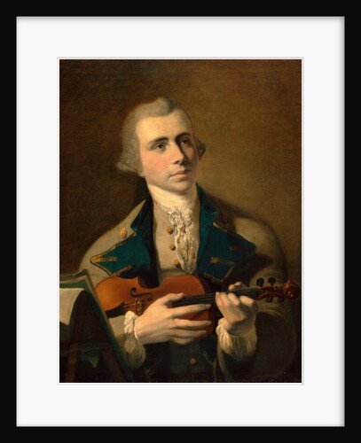 Portrait of a Man, Probably a Self-Portrait by Hugh Barron