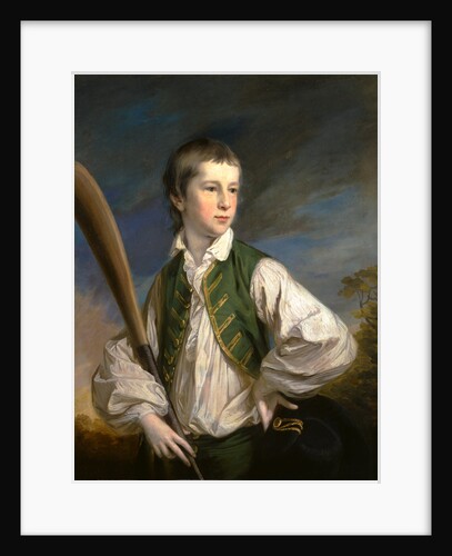 Charles Collyer as a Boy, with a Cricket Bat by Francis Cotes
