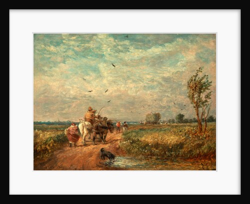 Going to the Hayfield Going Home from Haymaking by David Cox