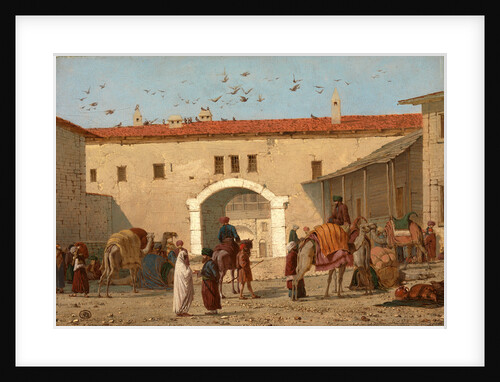 Caravanserai at Mylasa in Asia Minor Caravanserai at Mylasa, Turkey by Richard Dadd