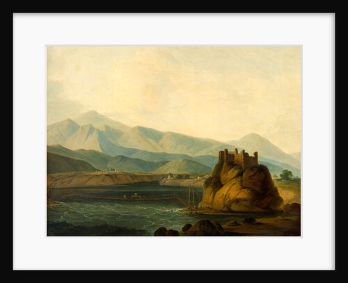 The Rope Bridge at Serinagur by Thomas Daniell