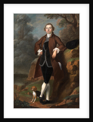 William Farington of Shawe Hall, Lancashire Robert Vernon Atherton and his Dog by Arthur Devis