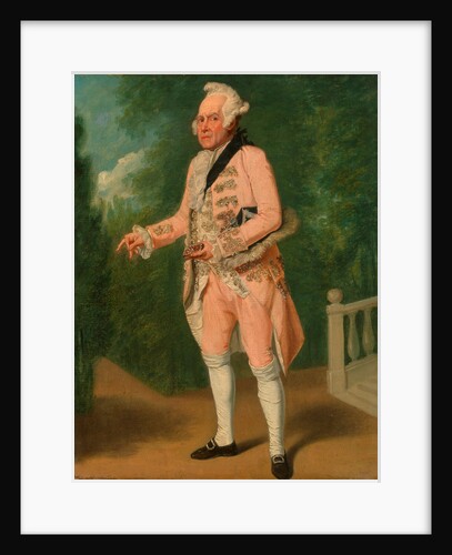 Thomas King as Lord Ogleby in 'The Clandestine Marriage' by Samuel de Wilde