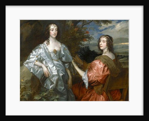 Katherine, Countess of Chesterfield, and Lucy, Countess of Huntingdon by Anthony Van Dyck
