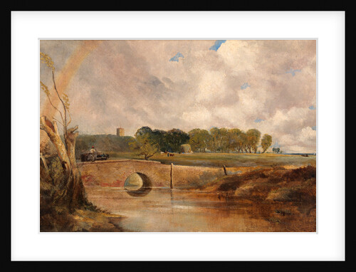 A Rainbow - View of the Stour by Lionel Constable