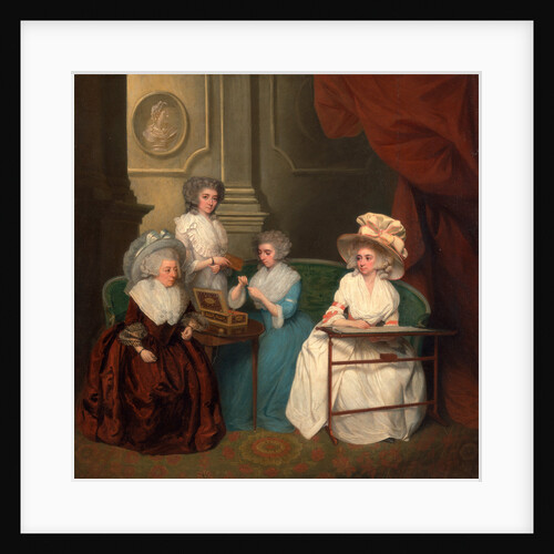 Lady Jane Mathew and Her Daughters by Anonymous