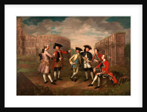 British Gentlemen in Rome Connoisseurs in Rome British Mi'Lords in Rome by Katharine Read