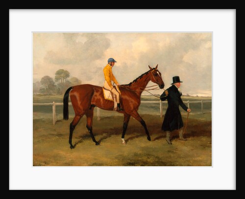 Sir Tatton Sykes Leading in the Horse by Harry Hall