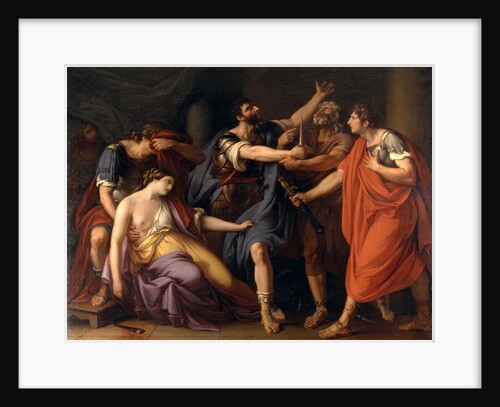 The Death of Lucretia The Oath of Brutus by Gavin Hamilton