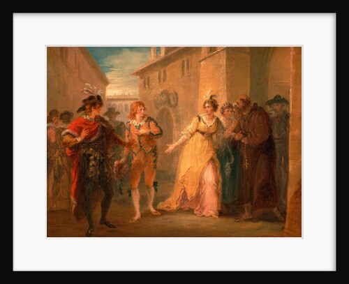 The revelation of Olivia's betrothal by William Hamilton