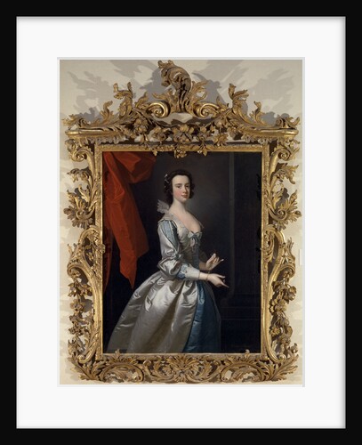 Portrait of a Woman, Probably Elizabeth Aislabie, of Studley Royal by Thomas Hudson