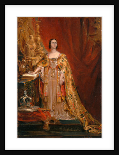 Queen Victoria Taking the Coronation Oath, June 28, 1838 by Sir George Hayter