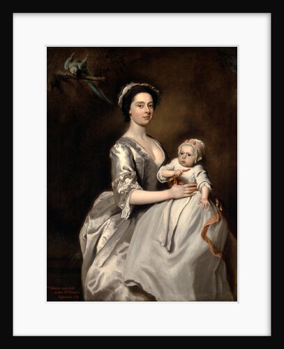 Mrs. Sharpe and Her Child Mrs. Sharpe and Child by Joseph Highmore