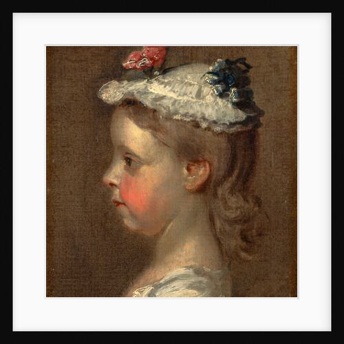 Study of a Girl's Head by William Hogarth