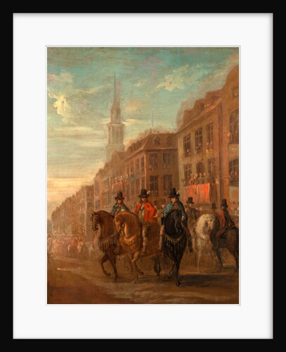 Restoration Procession of Charles II at Cheapside by London William Hogarth