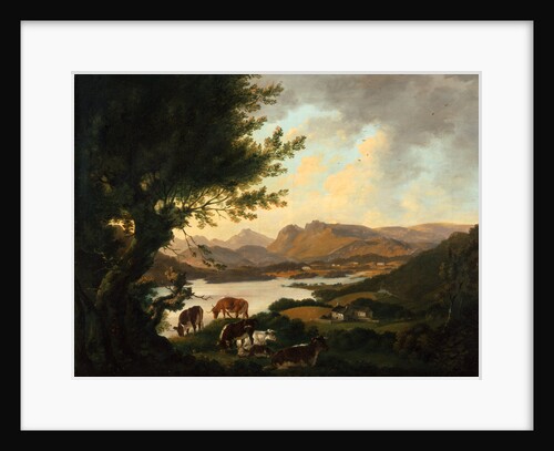 Lake Windermere by Julius Caesar Ibbetson