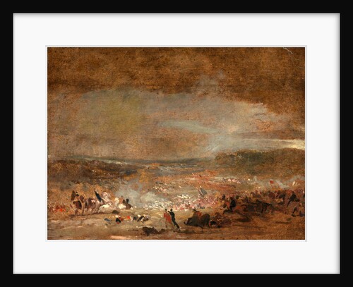 Study for 'Battle of Waterloo' by George Jones