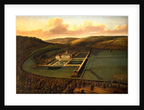 The Southeast Prospect of Hampton Court, Herefordshire by Leonard Knyff