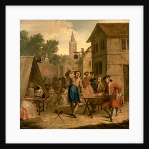 Hob Selling Beer at the Wake by John Laguerre