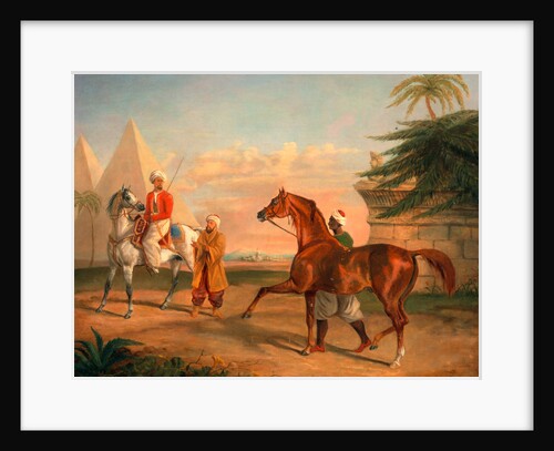 Mameluke purchasing an Arabian stallion by George Henry Laporte