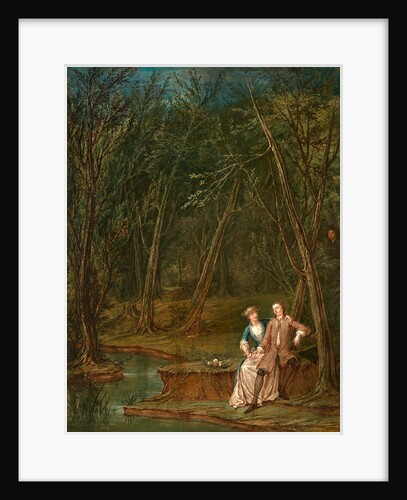 Lovers in a glade Lovers in a Glade (II) by Marcellus Laroon the Younger