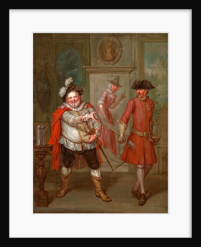 Scene from Henry IV, Part I by Marcellus Laroon the Younger
