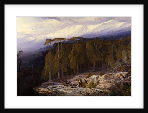 The Forest of Valdoniello by Edward Lear