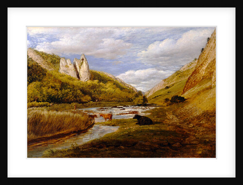 In Dovedale by John Linnell
