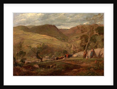 Hanson Toot, View in Dovedale Hanson Toot by John Linnell