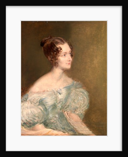 Portrait of a Woman, Probably Mrs. Price of Rugby by John Linnell