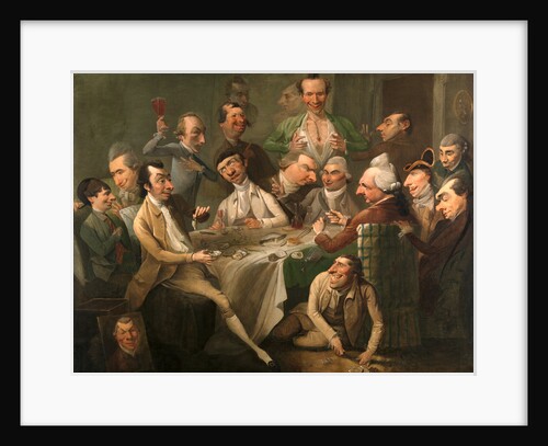 A Caricature Group including Members of the Howdalian Society by John Hamilton Mortimer