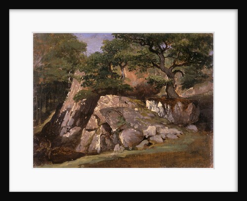 A View of the Valley of Rocks near Mittlach (Alsace) by James Arthur O'Connor