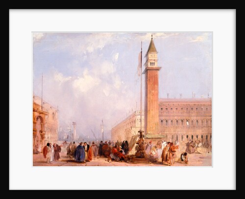 The Piazzetta, Venice, Italy, Edward Pritchett by Edward Pritchett