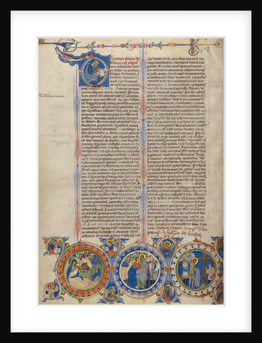 Initial D: Saint Jerome with Scenes of the Life of Christ by Anonymous