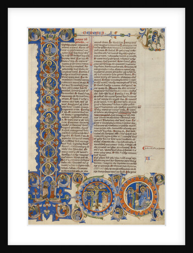 Initial I: Scenes of the Creation of the World and the Life of Christ by Anonymous