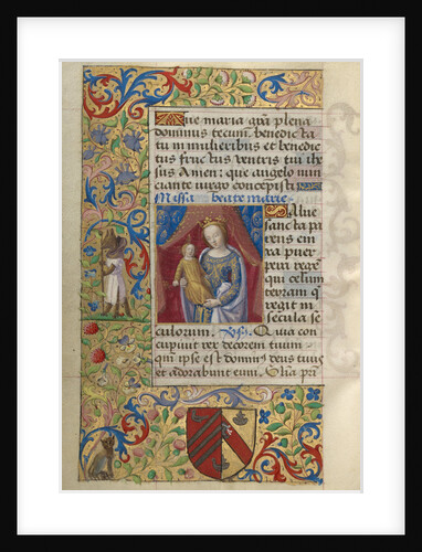 Virgin and Child by Master of the Chronique scandaleuse