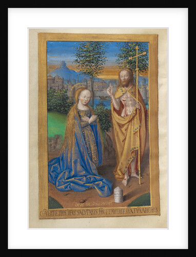 Noli me tangere by Master of the Chronique scandaleuse